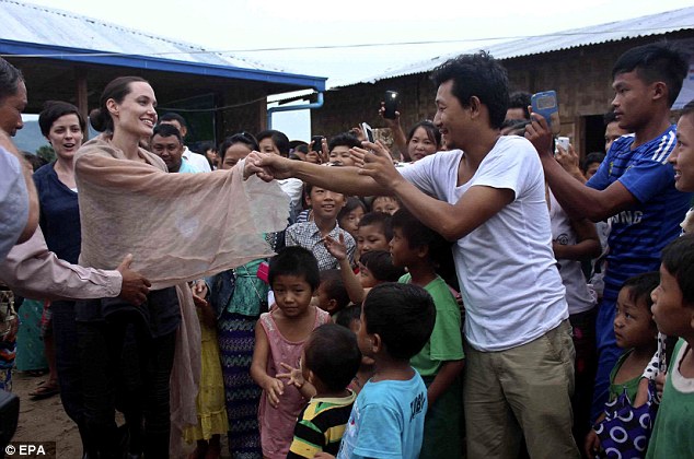 Connection: Angelina will be using the opportunity to talk to people and high-ranking officials about improving the situation in the country